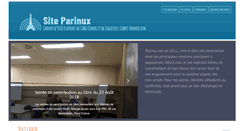Desktop Screenshot of parinux.org