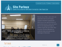 Tablet Screenshot of parinux.org